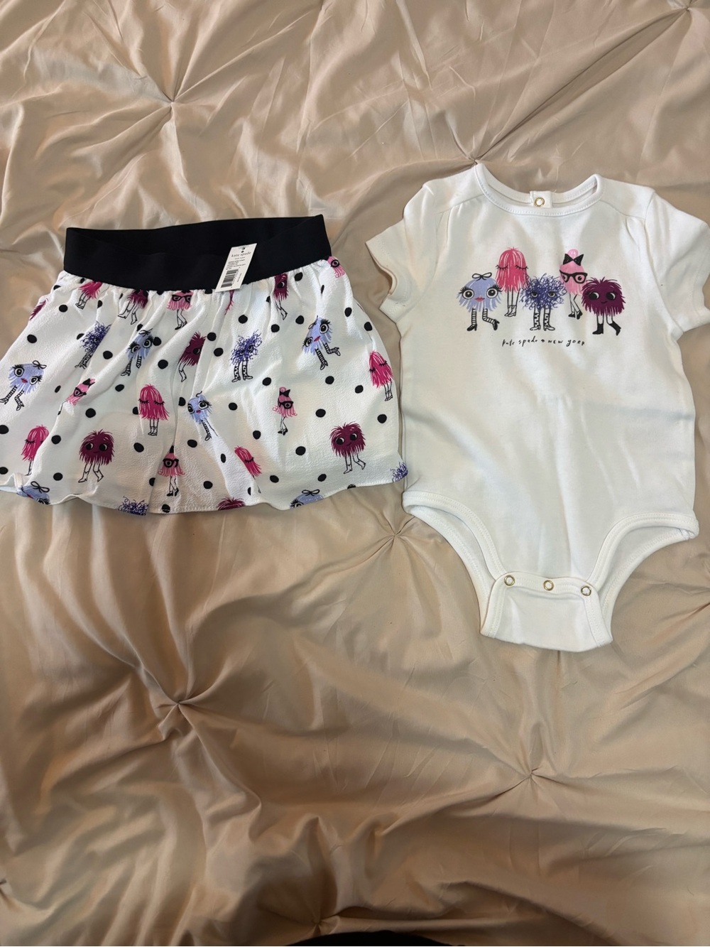 Kate Spade New York Girls 2-Piece Outfit Set | 18M | NWT | 2016 | Discontinued